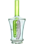 Calibear Encased Recycler Glass Attachment for Puffco Peak OG & Pro | 5.9" Pinhole Perc Replacement Top