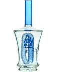 Calibear Encased Recycler Glass Attachment for Puffco Peak OG & Pro | 5.9" Pinhole Perc Replacement Top