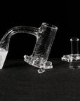 Full Weld Lotus Blender Slurp Quartz Banger Kit | Complete Kit Disassembled View | GGQ