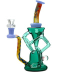 Cailbearb Quad Wigwag Recycler With Opal