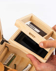 HUMIDOR WALNUT COMBO BOX (8X11)