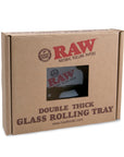 RAW Double Thick Glass Rolling Tray