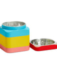 Edie Parker Colorblock Grinders