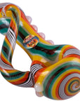 Crush Eye Candy Crayon Tusk Hand Pipe - Carbureted Glass, Various Colors