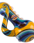 Crush Eye Candy Crayon Tusk Hand Pipe - Carbureted Glass, Various Colors