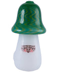 Crush Headdy Topper Colorful Mushroom Hand Pipe w/ Dragon Badge