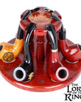Pulsar Shire Pipes x LoTR COUNCIL OF ELROND Multi-Pipe Wood Display Stand - 8"x5"