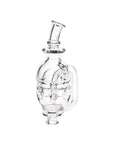 Pulsar Fab Egg Bubbler Glass Mouthpiece Attachment for Puffco Pivot - 5" / Clear