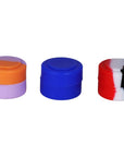 40CT JAR - Classic Swirl Silicone Container - 2ml / Assorted Colors