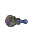 Speckled Head Spoon Pipe W/ Slim Handle