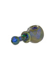 Speckled Head Spoon Pipe W/ Slim Handle