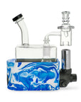 Stache Rio Dab Rig with Butane Torch Kit – Tie Dye Mix