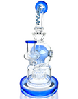 9" AFM Swiss Shower-Head Perc Glass Dab Rig