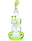 9" AFM Swiss Shower-Head Perc Glass Dab Rig