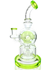 9" AFM Swiss Shower-Head Perc Glass Dab Rig