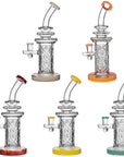 Calibear Tiered Helix Pillar Dab Rig Series