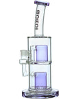 Borotech 9'' Clear Vision Dual Perc Water Pipe