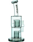 Borotech 9'' Clear Vision Dual Perc Water Pipe