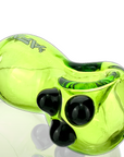 3.5" AFM Egg Colored Borosilicate Glass Hand Pipe