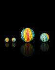 Calibear Rainbow Dichro Cactus Terp Slurper Marble Set V2 (4pc)