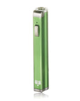 The Clutch 510 Oil Vape Battery | Green Color Variation View | Golden Goat Quartz