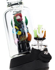 Empire Glassworks “Save the Seas” Peak Attachment – UV Reactive – US-Made