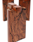 Wood Dugout “Lightning Grain” – Shocked Grain – 4″