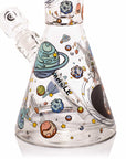 Lost in Space 14" Clear Beaker Bong