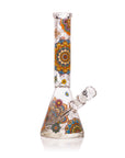 Mandala Myriad 14" Clear Beaker Bong