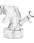 3CT BUNDLE - SeshGear Striking Snake Glass Water Pipe - 4.75" / 14mm F / Assorted Colors