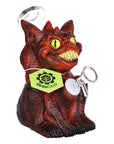 Seshgear Crazy Monster Vinyl on Glass Water Pipe - 6.5" / 14mm F