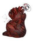 Seshgear Crazy Monster Vinyl on Glass Water Pipe - 6.5" / 14mm F