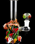 Empire Glassworks “Under the Sea” Glass Mini Rig – 7″ – US-Made