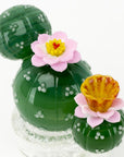 Empire Glassworks “Peyote Flower” Glass Mini Rig – 6″ – US-Made