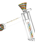 Pulsar Retro Rave Wig Wag Bubbler w/ Herb Slide - 6.25" / 14mm F
