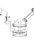 Pulsar Clear Ball Recycler Dab Rig - 5.25" / 14mm F