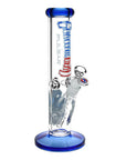 Grateful Dead x Pulsar Space Your Face Straight Tube Glass Water Pipe - 11.75" / 14mm F