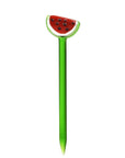 Pulsar Fruit Series Watermelon Zkittles Glow In The Dark Dab Rig Kit - 8" / 14mm F