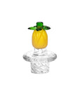 Pulsar Fruit Series Pineapple Express Glow In The Dark Dab Rig Kit - 8" / 14mm F
