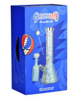 Grateful Dead x Pulsar Bolts And Skellies Glass Beaker Water Pipe Set | 13.75" | 14mm F