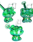 SeshGear Electro Frog Glass Dab Rig - 4.5" / 14mm F / Colors Vary