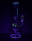 Pulsar Game Time Bubble Base Glass Water Pipe - 12.5" / 14mm F