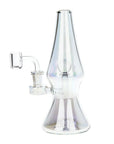 SeshGear Lava Lamp Electroplated Ombre Glass Dab Rig - 8" / 14mm F