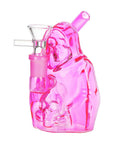 4CT BUNDLE - SeshGear Nocturnal Nightmare Glass Water Pipe - 4.5" / 14mm F / Assorted Colors