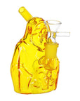 4CT BUNDLE - SeshGear Nocturnal Nightmare Glass Water Pipe - 4.5" / 14mm F / Assorted Colors