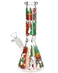 Pulsar Grumpy Bigfoot Beaker Glass Water Pipe - 10" / 14mm F