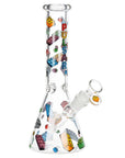 Pulsar Building Blocks Beaker Glass Water Pipe - 10" / 14mm F