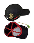 RAW MENS BLACK HAT