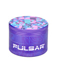 Pulsar Design Series Grinder with Side Art - Candy Floss / 4pc / 2.5"