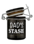 AIRTIGHT GLASS DAD'S STASH STORAGE JAR